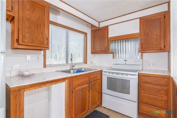 Interior, Kitchen, Tile Countertops