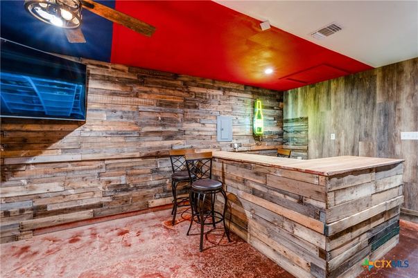 Interior, Recessed Lighting, Wooden Walls