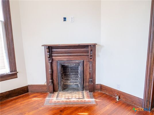 Fireplace, Interior, Wood Texture Flooring