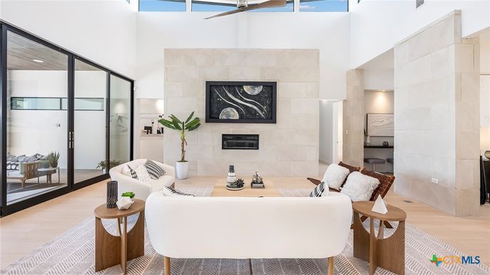 Fireplace, Interior, Living room, Wood Texture Flooring