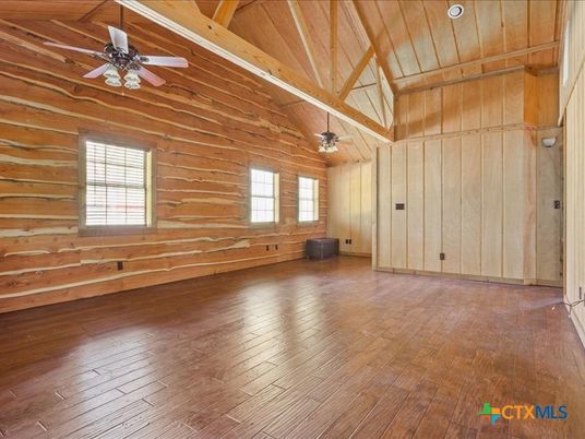 Empty room, Interior, Wooden Beams, Wooden Ceilings, Wood Texture Flooring, Wooden Walls