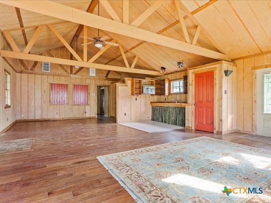 Empty room, Interior, Wooden Beams, Wooden Ceilings, Wood Texture Flooring, Wooden Walls