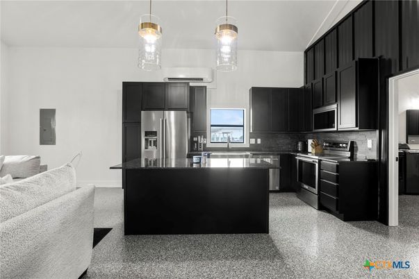 Interior, Kitchen, Pendant Lights, Stainless Steel Appliances