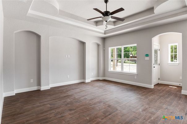 Empty room, Interior, Wood Texture Flooring