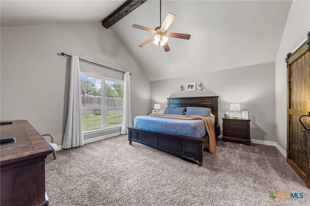 Bedroom, Interior, Wooden Beams