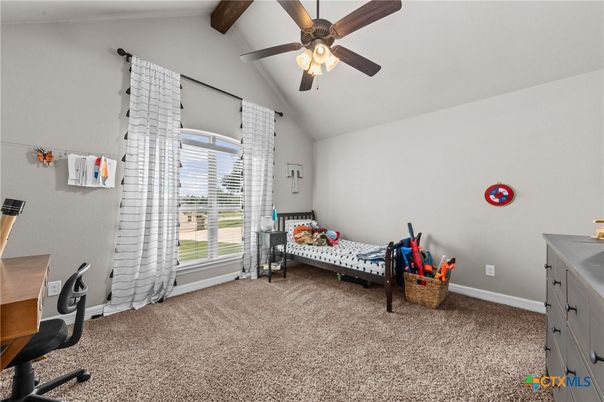Home Office, Interior, Wooden Beams