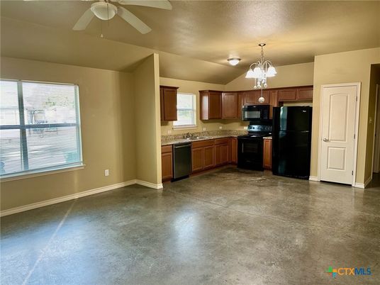 Chandelier, Interior, Kitchen