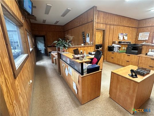 Home Office, Interior, Wooden Walls