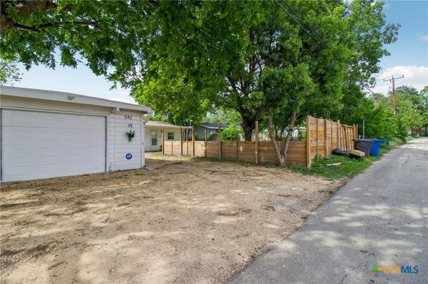 Backyard, Detached Garage, Exterior