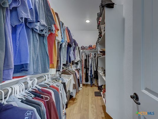 Interior, Recessed Lighting, Walk-in Closets, Wood Texture Flooring