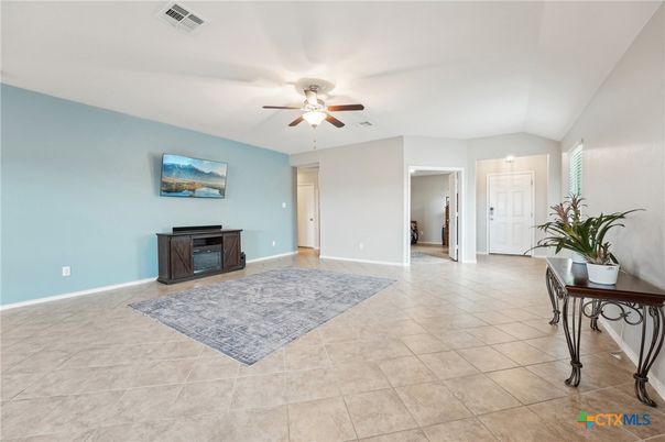 Empty room, Fireplace, Interior