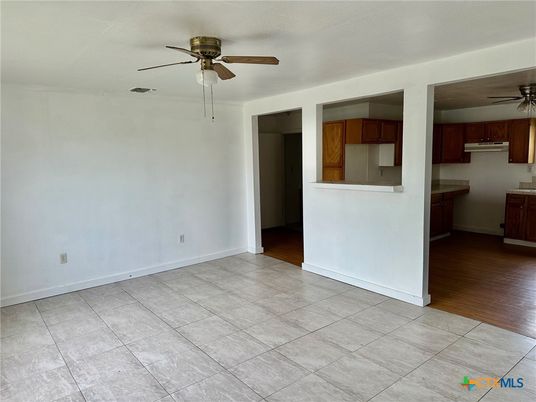 Empty room, Interior, Kitchen, Wood Texture Flooring