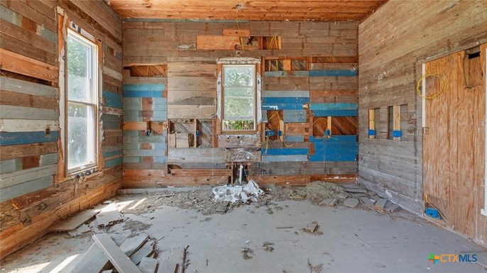 Empty room, Interior, Wooden Walls