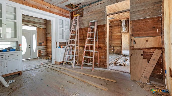 Empty room, Interior, Wooden Walls