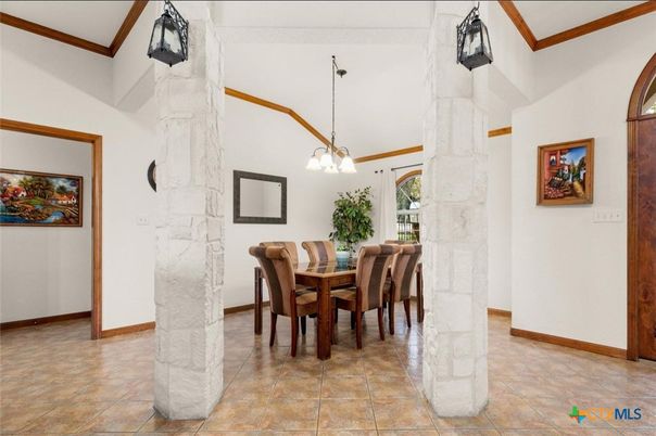 Dining room, Interior, Pendant Lights