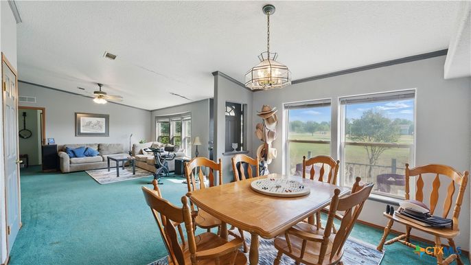 Dining room, Interior, Living room, Pendant Lights