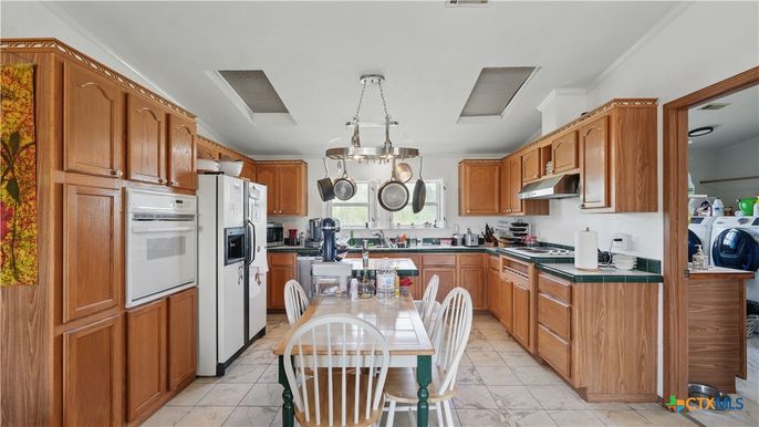 Dining room, Interior, Kitchen, Pendant Lights
