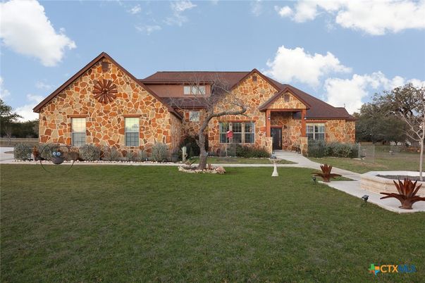 Backyard, Exterior, Facade, Brick Traditional