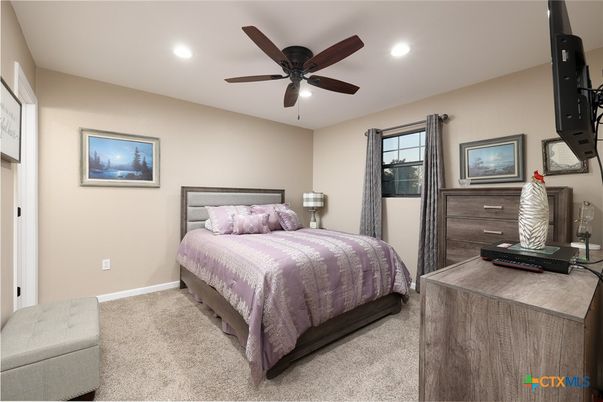 Bedroom, Fitness Equipment, Interior, Recessed Lighting