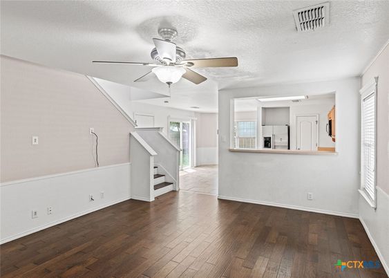 Empty room, Interior, Wood Texture Flooring