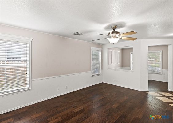 Empty room, Interior, Wood Texture Flooring