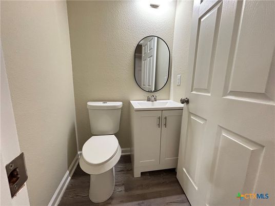 Bathroom, Dual Sink Vanities, Interior, Wood Texture Flooring