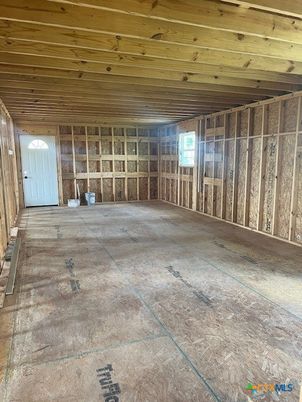 Empty room, Interior, Wooden Beams, Wooden Ceilings, Wooden Walls