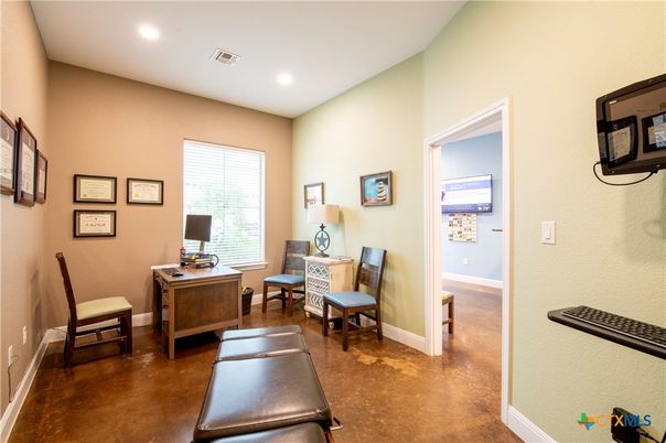 Home Office, Interior, Recessed Lighting