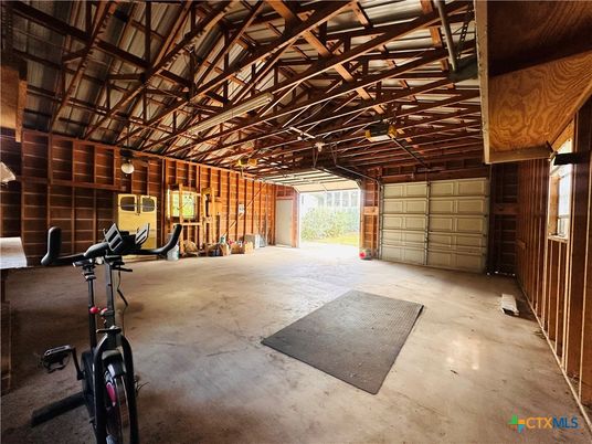 Fitness Equipment, Interior, Wooden Beams, Wooden Walls