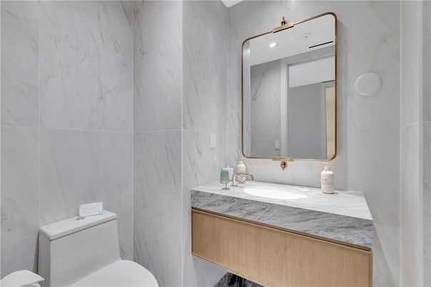 Bathroom, Interior, Marble Walls