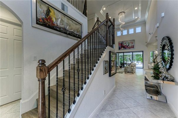 Chandelier, Interior, Recessed Lighting