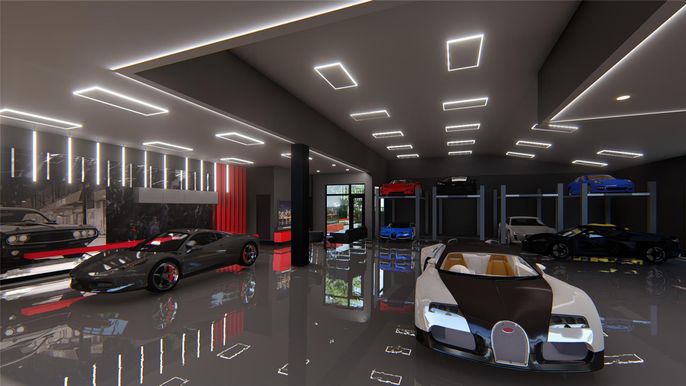 Interior, Recessed Lighting