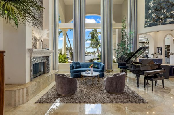 Fireplace, Interior, Living room, Piano