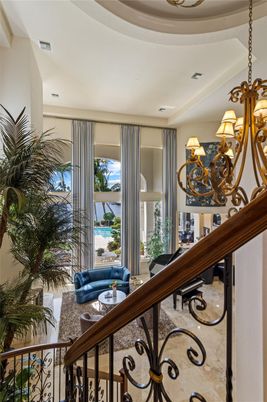 Chandelier, Interior, Living room, Recessed Lighting