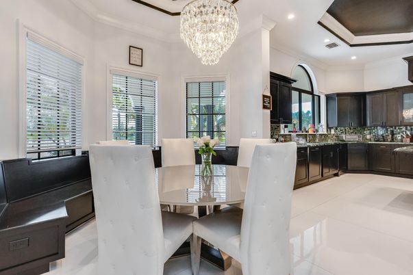 Chandelier, Dining room, Interior, Kitchen, Recessed Lighting