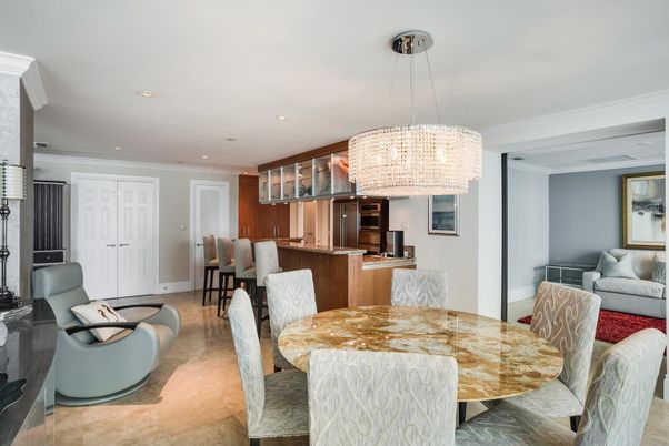 Chandelier, Dining room, Interior, Kitchen, Recessed Lighting