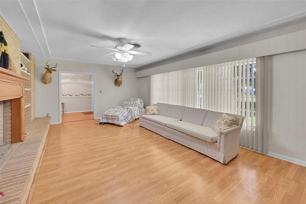 Fireplace, Interior, Wood Texture Flooring