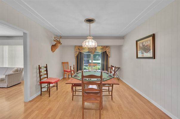 Dining room, Interior, Wood Texture Flooring