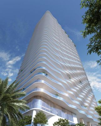 Exterior, Facade, Condo Building