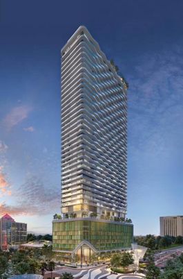 Exterior, Facade, Highrise