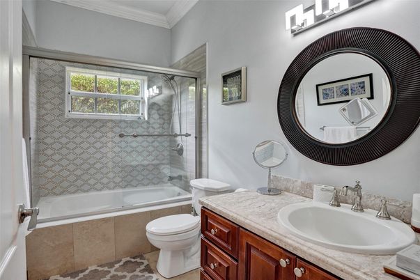 Bathroom, Glass Shower, Interior