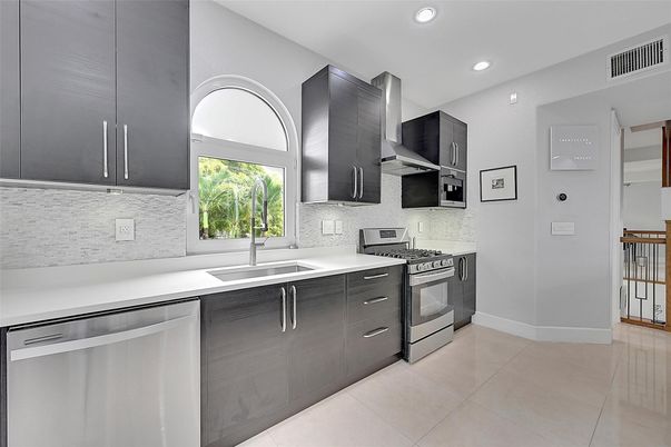 Interior, Kitchen, Recessed Lighting, Stainless Steel Appliances