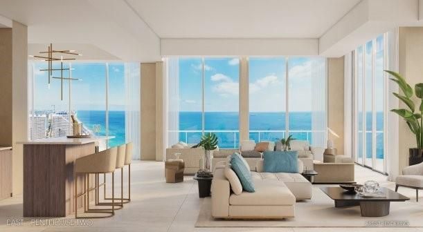 Interior, Living room, Pendant Lights, Water