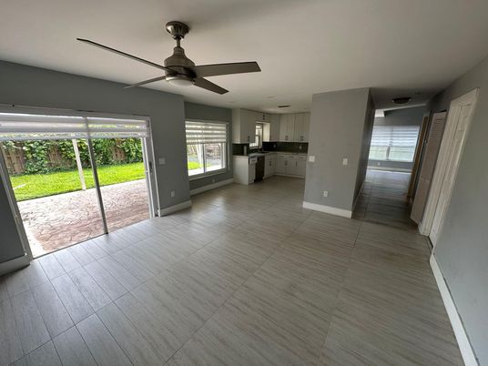 Empty room, Interior, Kitchen