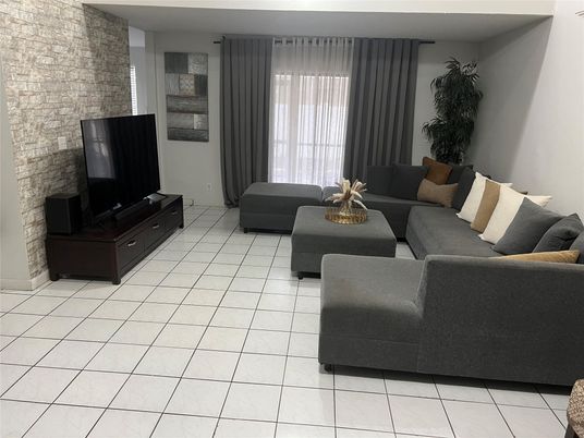 Interior, Living room, Stone Walls