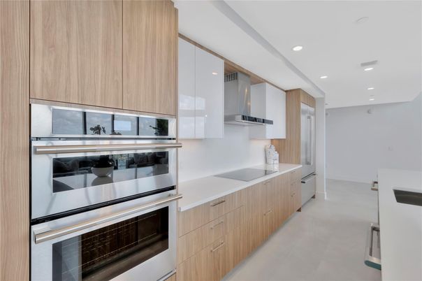 Interior, Kitchen, Recessed Lighting, Stainless Steel Appliances