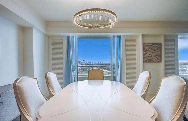 Dining room, Interior, Pendant Lights