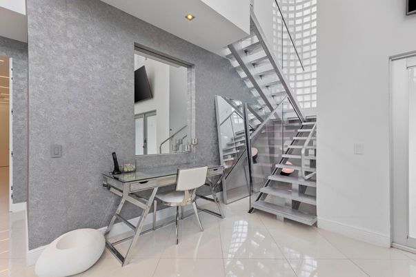Home Office, Interior, Recessed Lighting