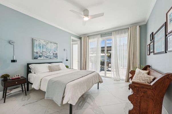 Bedroom, Interior, Marble