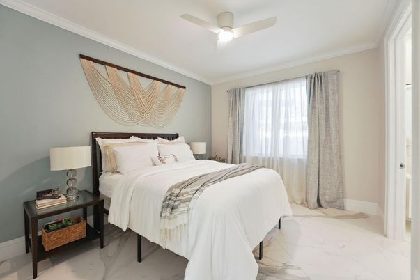 Bedroom, Interior, Marble